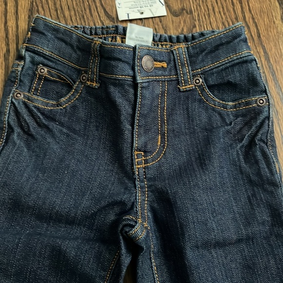 Janie and Jack 12-18 Month 12-18M dark blue jeans new nwt - Picture 2 of 5